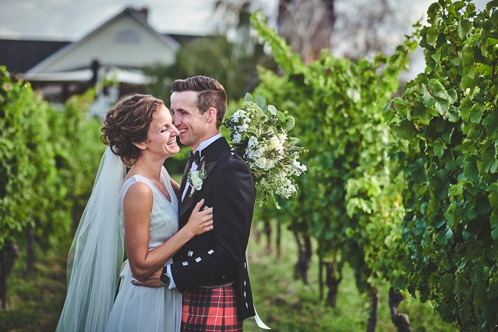  elopement at vineyard in niagara on the lake